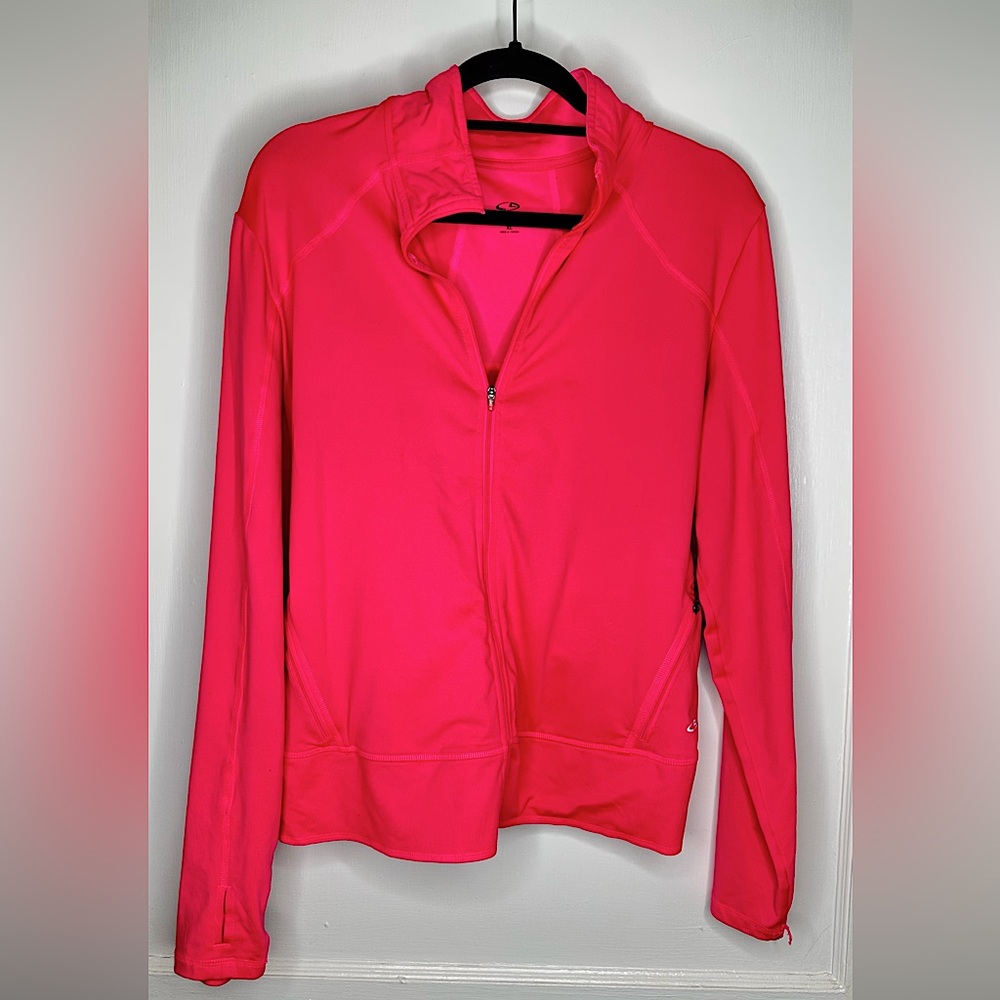 Champions Hot Pink Compression Running Jacket